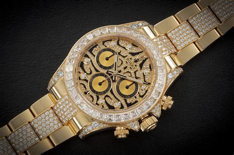 rolex with the diamonds